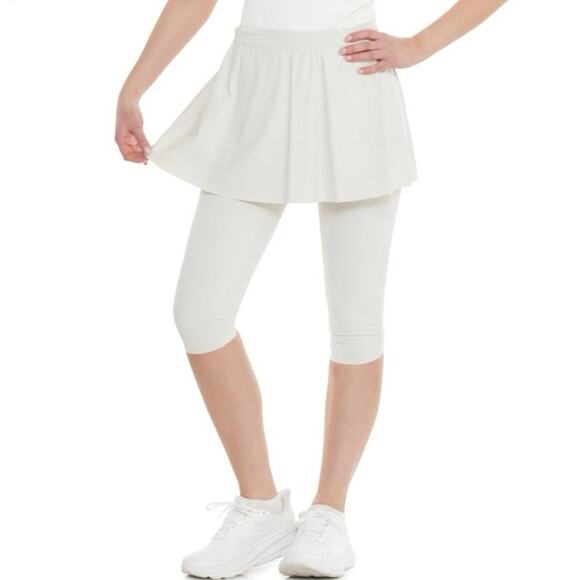 Spanx Booty Boost Active Skirt Around Knee Leggings women’s size XS NEW - Picture 1 of 12